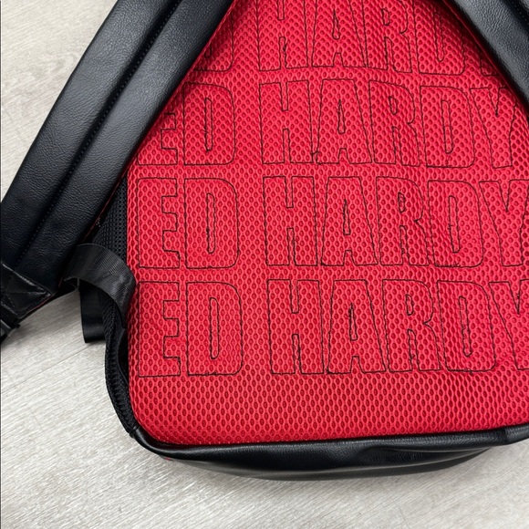 Ed Hardy Multicolor Graphic Backpack - Picture 2 of 4